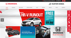Desktop Screenshot of hunterhonda.com.au